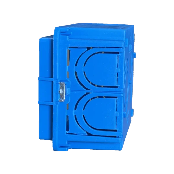 3 Module Flush Box Blue - Image 2