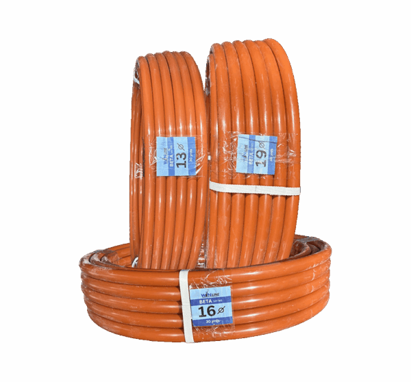 BETA HDPE Tube 19mm Orange/Grey 30Y - Image 3