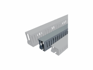 Slotted Cable Trunking 40x60 Grey