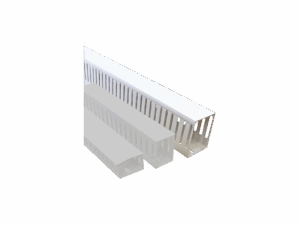 Slotted Cable Trunking 60x80 White