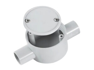 Through-way PVC Junction Box 20mm