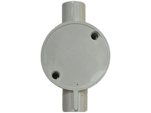 Through-way PVC Junction Box 20mm
