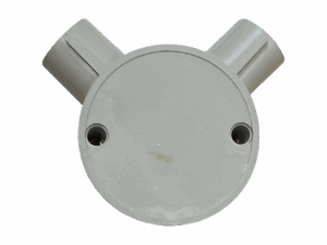 Two-way PVC Junction Box 20mm