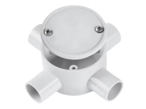 4-way PVC Junction Box 20mm