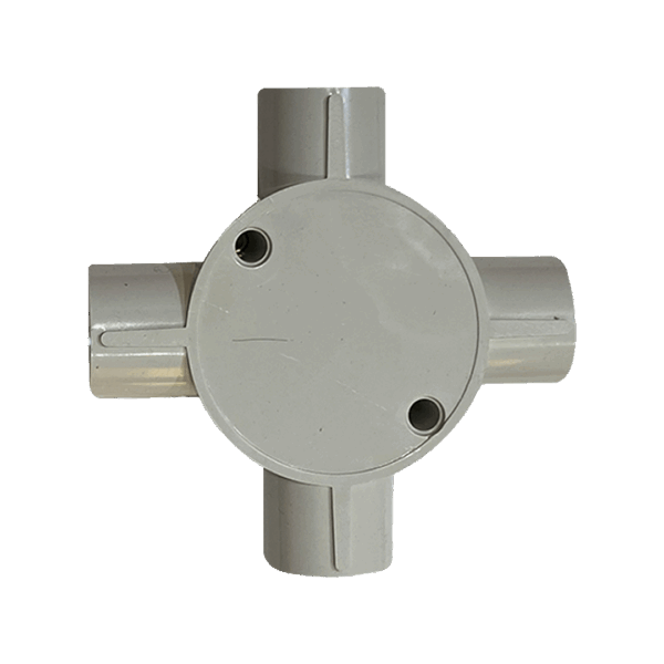 4-way PVC Junction Box 20mm