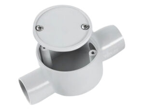 Through-way PVC Junction Box 25mm