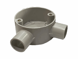 Two-way PVC Junction Box 25mm