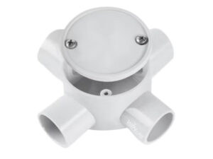 4-way PVC Junction Box 25mm