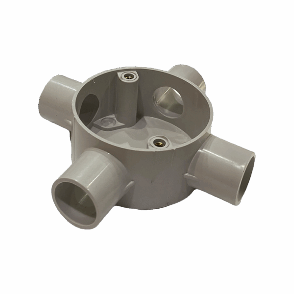 4-way PVC Junction Box 25mm