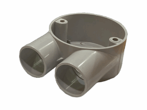 U-way PVC Junction Box 25mm