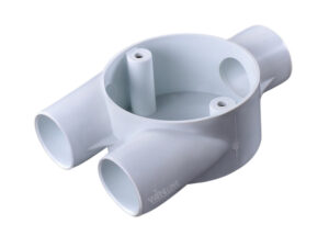 Y-way PVC Junction Box 25mm