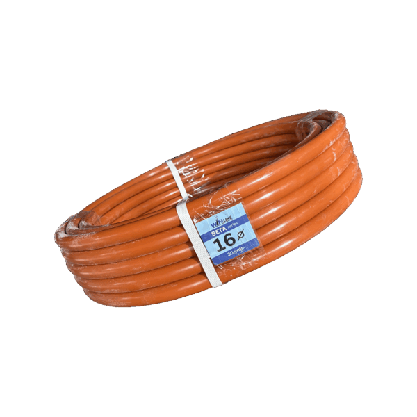 BETA HDPE Tube 16mm Orange/Grey 30Y - Image 4