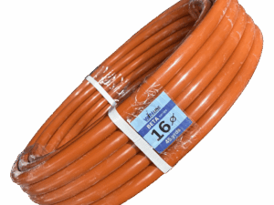 BETA HDPE Tube 16mm Orange/Grey 45Y
