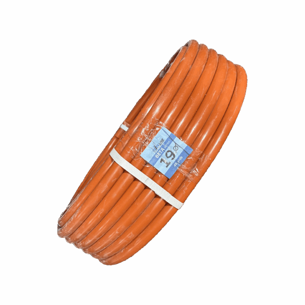 BETA HDPE Tube 19mm Orange/Grey 45Y