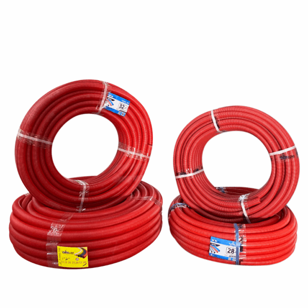 Flexible Tube 28mm Red - Image 3