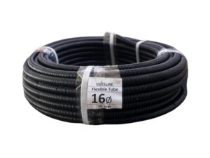 Flexible Tube 16mm Black